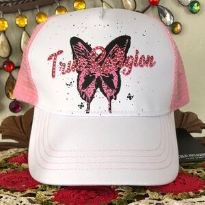 NWT True Religion Women’s Butterfly Trucker Hat/Cap